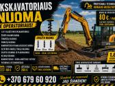 Mini eskavatoriaus nuoma - nuotraukos Nr. 2