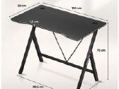 "Huzaro Hero 1.4 Gaming Desk Black" stalas - nuotraukos Nr. 2