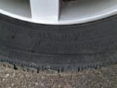 VW R17 Et48 ratlankiai su padangom - nuotraukos Nr. 5