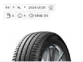Michelin vasarinės padangos R17/225/55 - nuotraukos Nr. 4