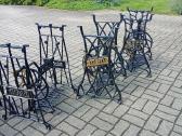 Senovinės atrestauruotos gražios siuvimo kojos - nuotraukos Nr. 2
