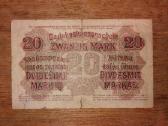 Darlehnskasse ost 20 markių banknotas - nuotraukos Nr. 2