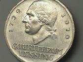 3 Reichsmark 1929 D (G. E. Lessing) - nuotraukos Nr. 7