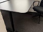 Ikea Bekant Desk, Black, 160x80 cm, Office Desk - nuotraukos Nr. 3