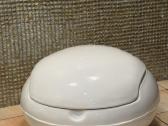 Garden Egg Chair su natūraliu audinės kailiu - nuotraukos Nr. 13