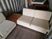 Vintažinė mid century trijų dalių modulinė sofa - nuotraukos Nr. 3