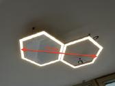 LED šviestuvai su pulteliu ir dimmeriu, 3 vnt. - nuotraukos Nr. 3