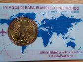 Vatikanas 2019 50 cent (kortelėje su pašto ženklu) - nuotraukos Nr. 3