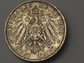 3 Markės 1910 m., Vokietija (Bavarija, Otas) - nuotraukos Nr. 8