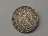 2 Reichsmark 1933 m. A – M.liuteris, Vokietija - nuotraukos Nr. 7