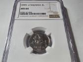 2 Litai 1991 m. Ngc Ms 64 – Lietuva - nuotraukos Nr. 2