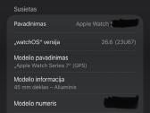 Apple Watch Series 7 GPS 45 mm - nuotraukos Nr. 6