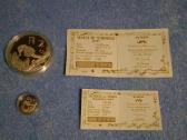 Monetos Afrika 1997m. 2,5 ct. ir 2 Rand, sidabras - nuotraukos Nr. 2