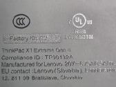 Lenovo Thinkpad Extreme X1 i9 Rtx 3080 - nuotraukos Nr. 8
