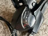 Shimano 3x8 kombinuotos rankenos + 160mm stabdziai - nuotraukos Nr. 2