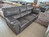 Gera, tvirta, pilnai natūralios odos sofa - nuotraukos Nr. 2