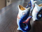 Vintage porcelianinis žuvies formos grafinas - nuotraukos Nr. 4