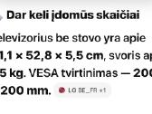 Parduodu LG televizori - nuotraukos Nr. 4