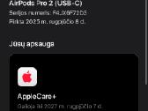 Parduodu Airpods pro 2 krovimo dėklą - nuotraukos Nr. 3
