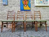 Vintažinės mid century bukmedžio kėdės - nuotraukos Nr. 12