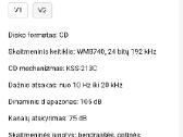 Cambridge Audio A640a Stiprintuvas Ir CD Grotuvas. - nuotraukos Nr. 4