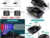 Flytec V803 pašarų laivelis su GPS + Echolotas - nuotraukos Nr. 13