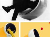 Fotelis-rutulys „Ball Chair“ - nuotraukos Nr. 15