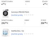 Skalbimo mašina Gorenje 7 kg - nuotraukos Nr. 5
