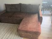 Kampinė sofa-lova su miegojimo funkcija - nuotraukos Nr. 3