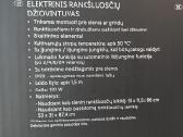 Elektrinis rankšluosčių džiovintuvas (naujas) - nuotraukos Nr. 3