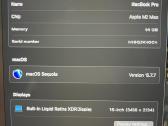 MacBook Pro 16" M2 Max, 64gb/512gb - nuotraukos Nr. 6