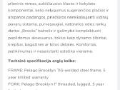 Pelago moteriškas miesto dviratis - nuotraukos Nr. 13