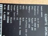 Gigabyta A18 Ryzen 260/5060 Rtx 32gb - nuotraukos Nr. 2