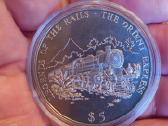 Moneta 5$ Liberija Unc Originalas Kapsulėje - nuotraukos Nr. 5