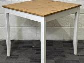 Ikea Lerhamn stalas naudotas 74cm x 74cm. - nuotraukos Nr. 3