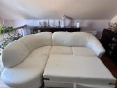 Balta kampinė sofa-lova - nuotraukos Nr. 5