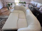 Balta kampinė sofa-lova - nuotraukos Nr. 8