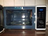 Samsung mėlynos keramikos mikrobangų krosnelė - nuotraukos Nr. 8