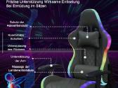 Atlošiama biuro/žaidimų kėdė su Rgb ir masažu. - nuotraukos Nr. 7