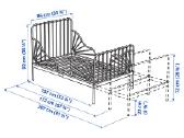 Vaikiška Ikea auganti lovytė - nuotraukos Nr. 3