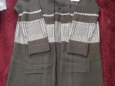 Stilingas ilgas haki spalvos kardiganas (l/XL) - nuotraukos Nr. 3