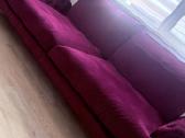 Prabangi bordo klasikinė sofa 240 cm - nuotraukos Nr. 3
