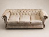 Chesterfield natūralios odos komplektas 3+3 - nuotraukos Nr. 19
