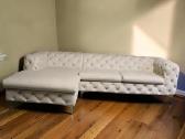 Chesterfield natūralios odos komplektas 3+3 - nuotraukos Nr. 22