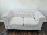 Chesterfield natūralios odos komplektas 3+2 - nuotraukos Nr. 16