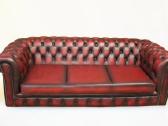 Chesterfield natūralios odos komplektas 3+2 - nuotraukos Nr. 20
