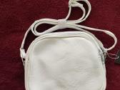 Balta trijų skyrių crossbody rankinė per petį - nuotraukos Nr. 2