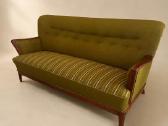 Mid-century baldų komplektas: Sofa + 5-ios kėdės - nuotraukos Nr. 4