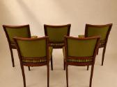 Mid-century baldų komplektas: Sofa + 5-ios kėdės - nuotraukos Nr. 13