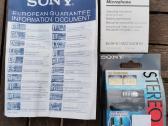 Originalus Nenaudotas mikrofonas Sony Ecm-sc10 - nuotraukos Nr. 5